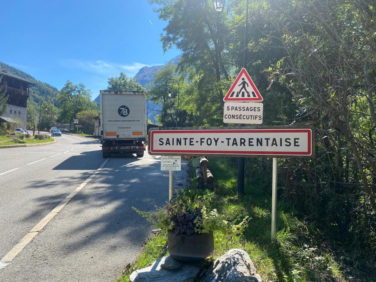 Camion Yvelines Group à Sainte-Foy-Tarentaise en Savoie