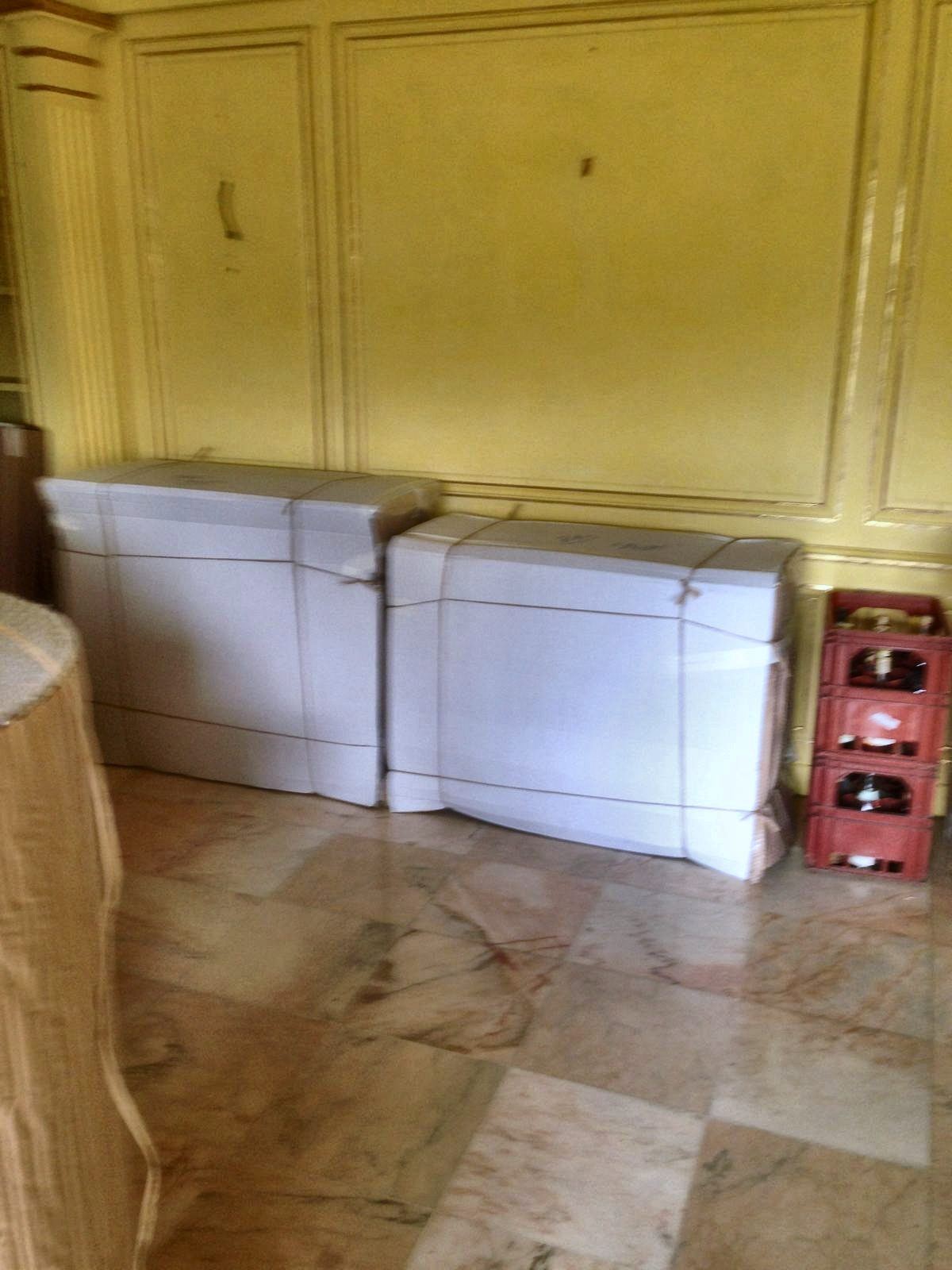 Meubles protégés avant le déménagement